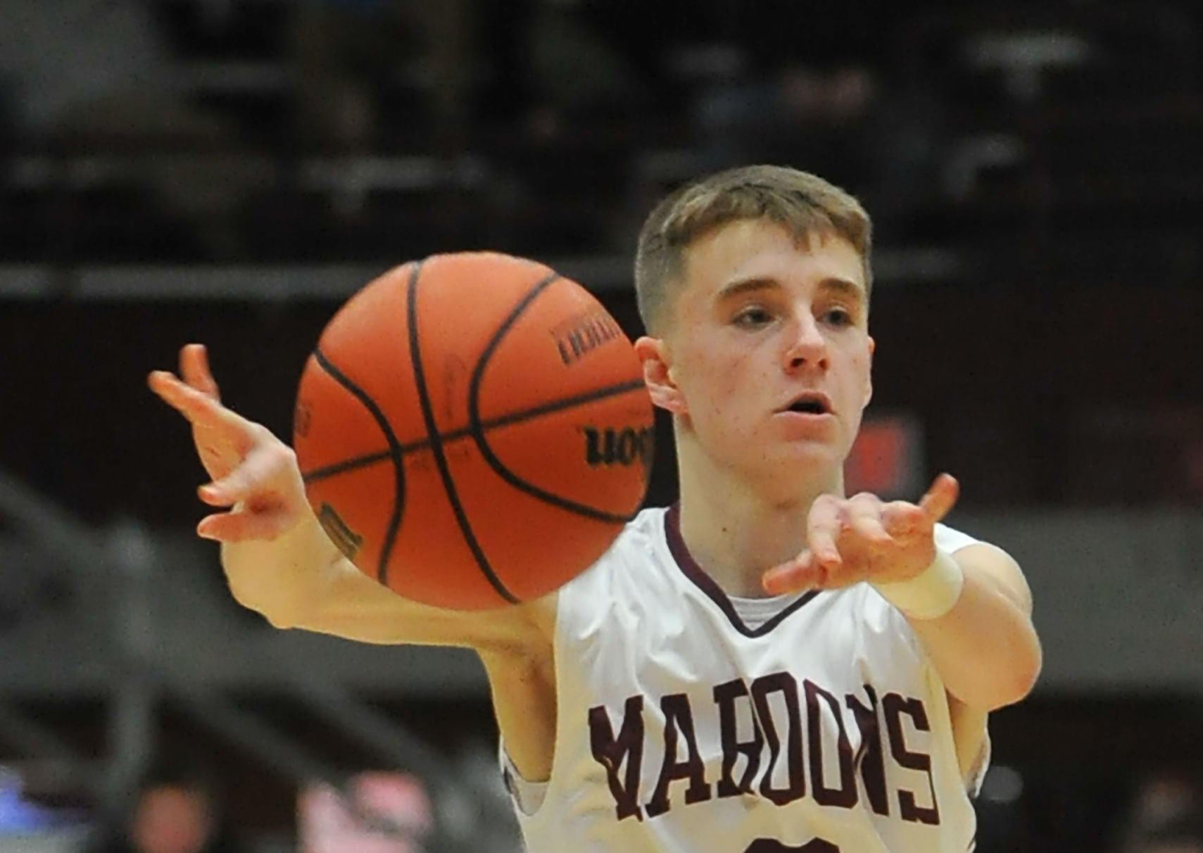 Moline vs Carmel Catholic Corsairs boys basketball
